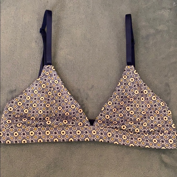 Anthropologie Floral Print Bra - Picture 1 of 4
